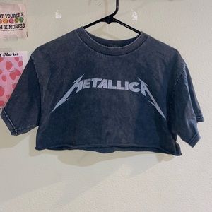 Vintage Cropped Metallica T-Shirt!